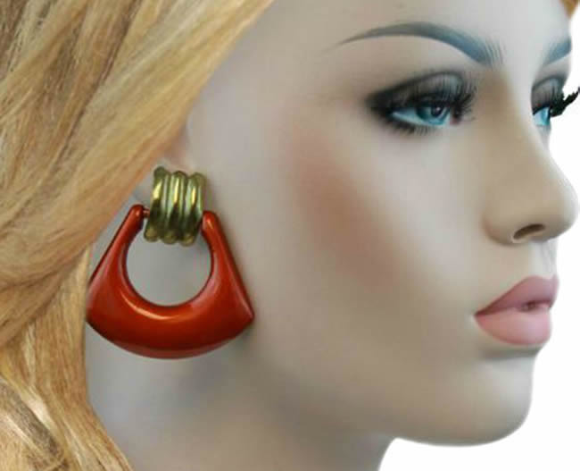 Doorknocker earrings