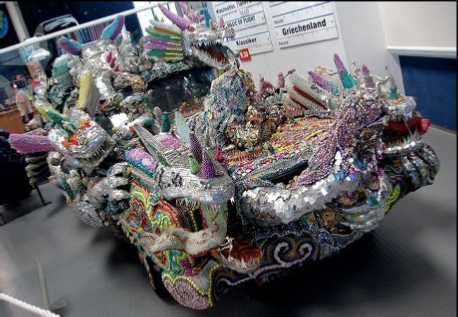 Jeweled art car